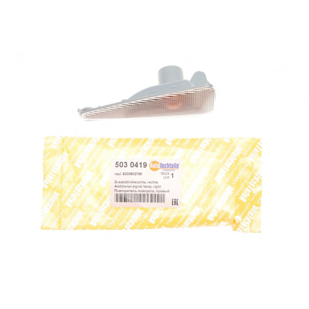 Повторювач повороту на крило Renault Sandero 08-12 (R)