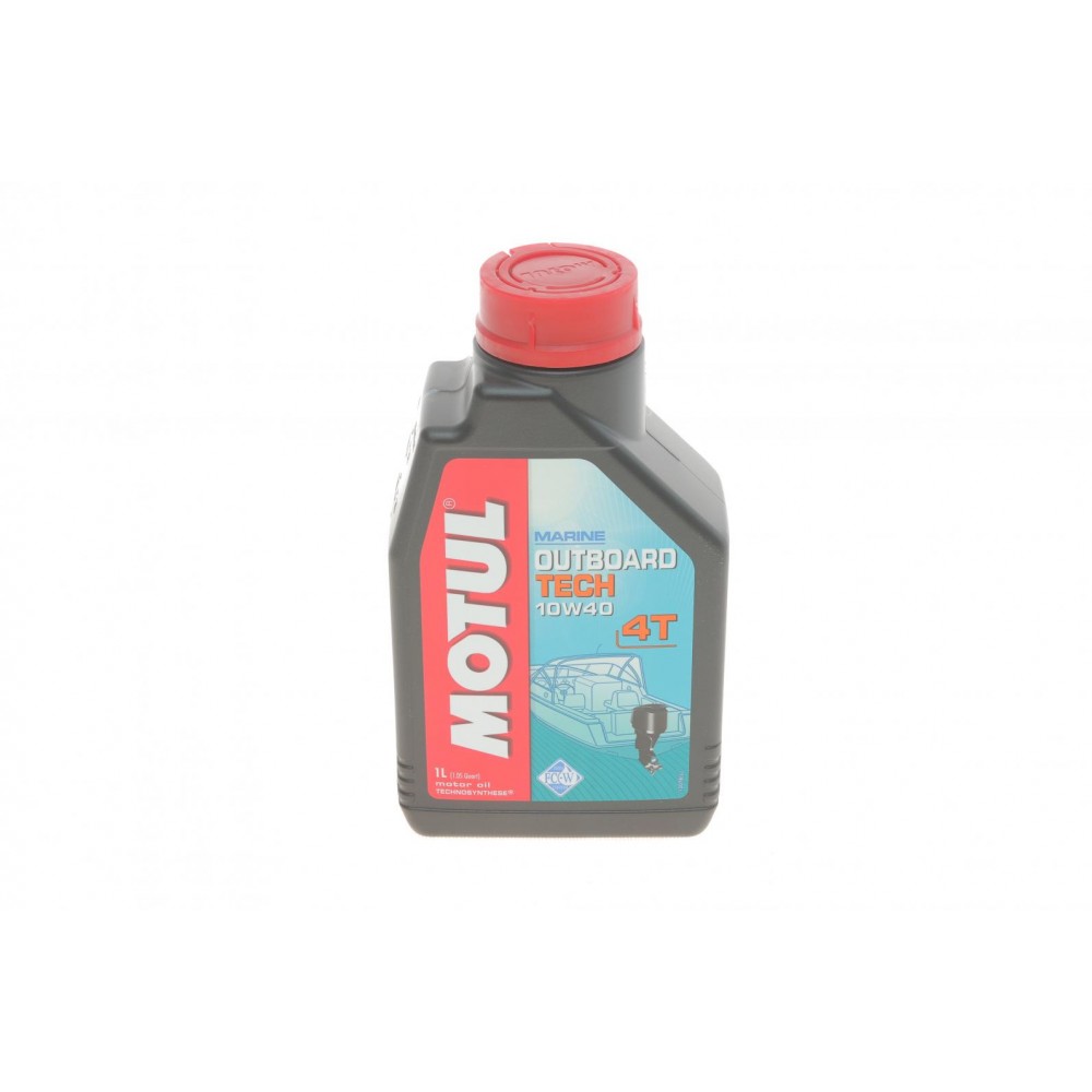 Олива моторне напівсинтетичне для 4-х тактных лодочных моторов MOTUL Outboard TECH 4T 10W-40, 1л (852211) (106397) купити в Україні цена