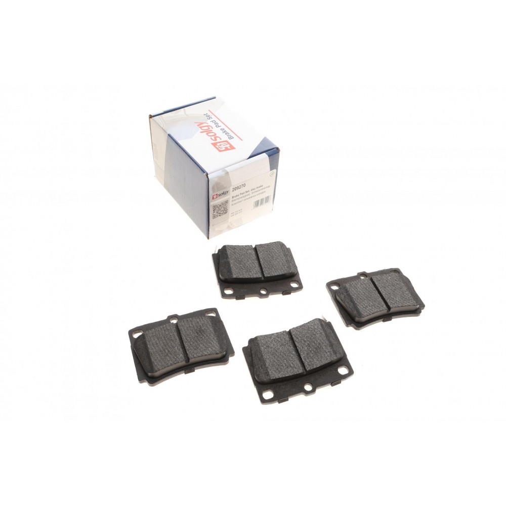 Колодки гальмівні (задні) Mitsubishi Pajero 91-00/Pajero Sport 98-