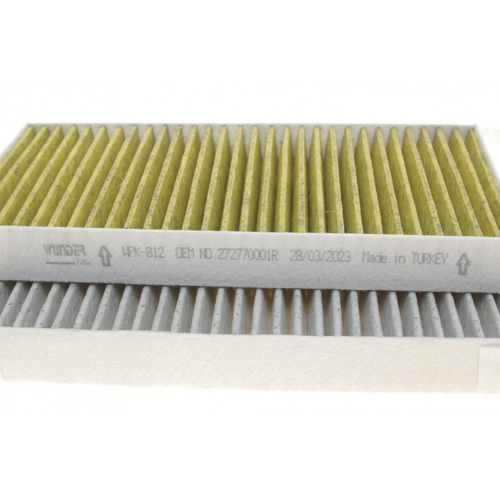 Фільтр салону Renault Laguna III 07- (вугільний)