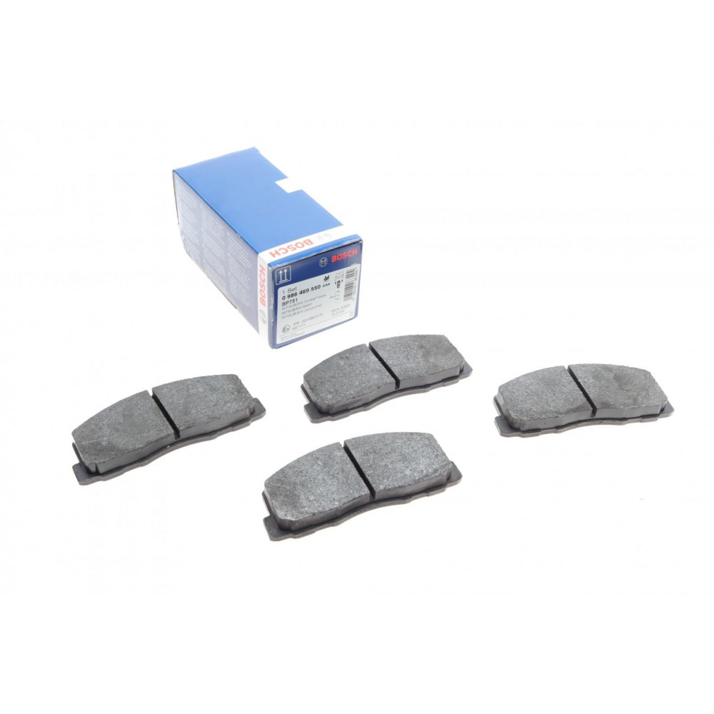 0 986 469 550 BOSCH КомплеК т гальмівних колодок, дискове гальмо