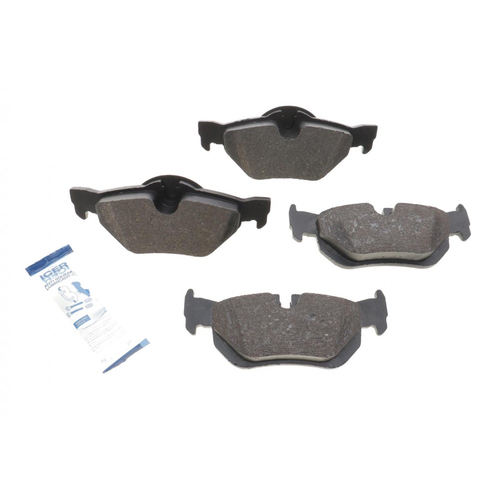 181663 ICER Комплект гальмівних колодок дисковий гальм