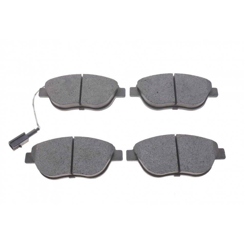 Колодки гальмівні (передні) Fiat Doblo 05-09 (137мм. пасажир)/Citroen Berlingo