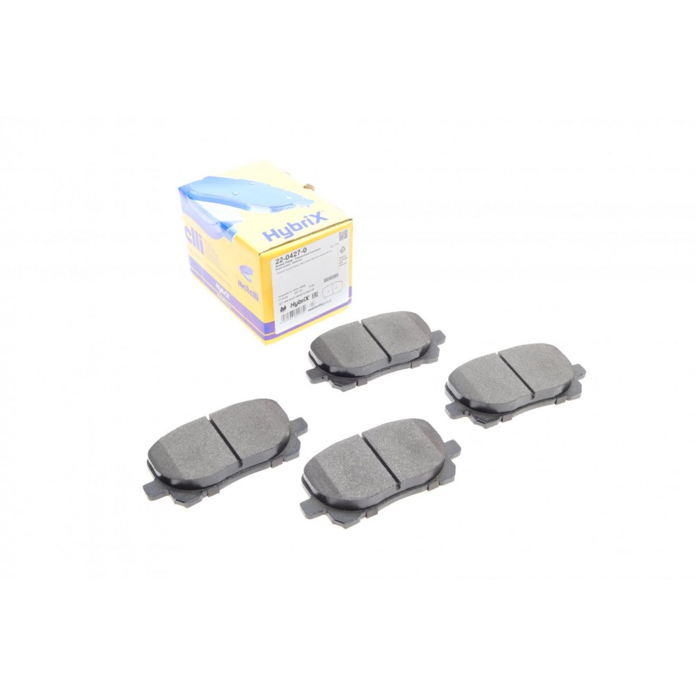 22-0427-0 METELLI КомплеК т гальмівних колодок, дискове гальмо