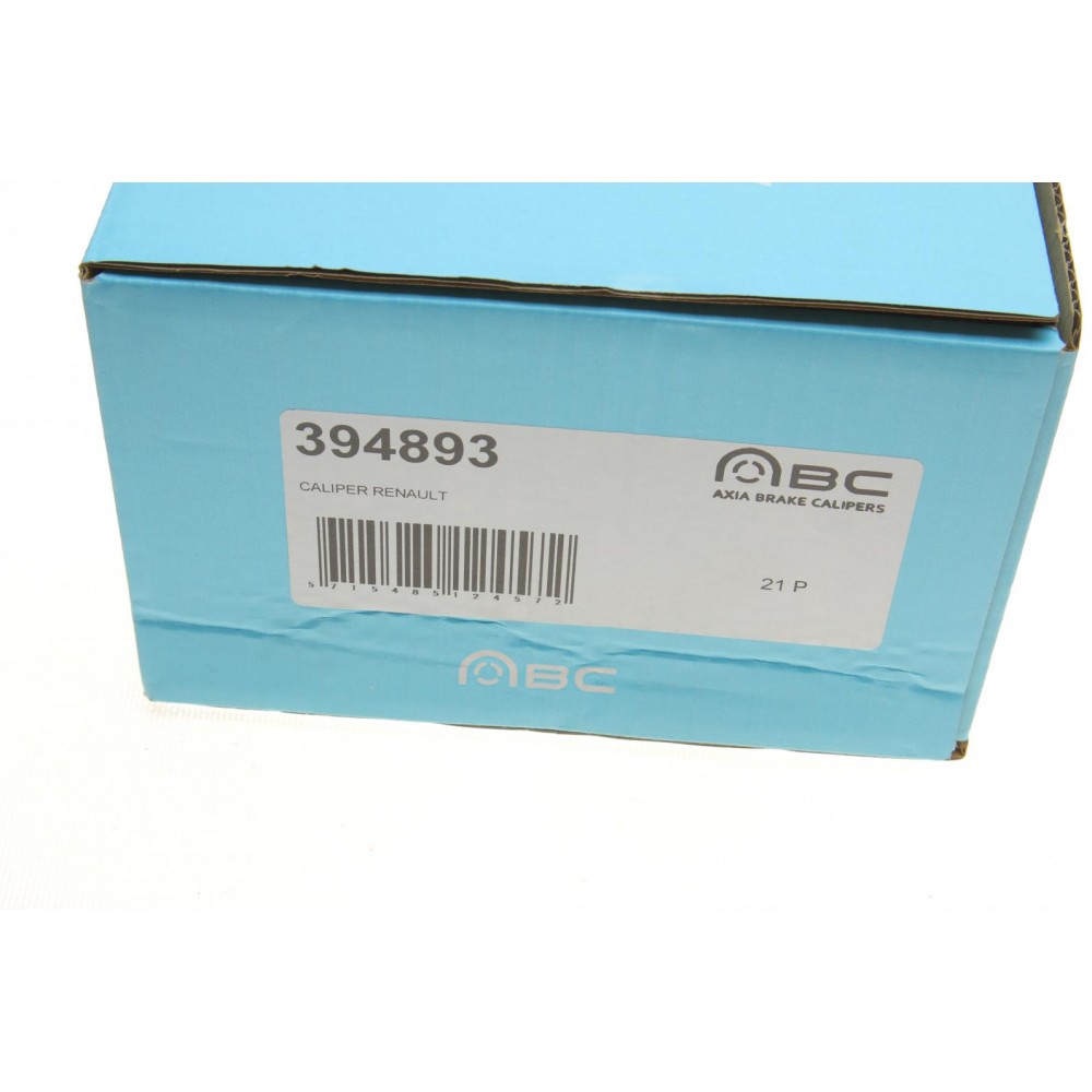 Супорт гальмівний (задній) (R) Renault Megane III 1.5-2.0/dCi/TCe (d=34mm) (TRW) (електро)