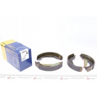 Колодки гальмівні (задні) Chevrolet Cruze 09- (барабанні) (254x40)