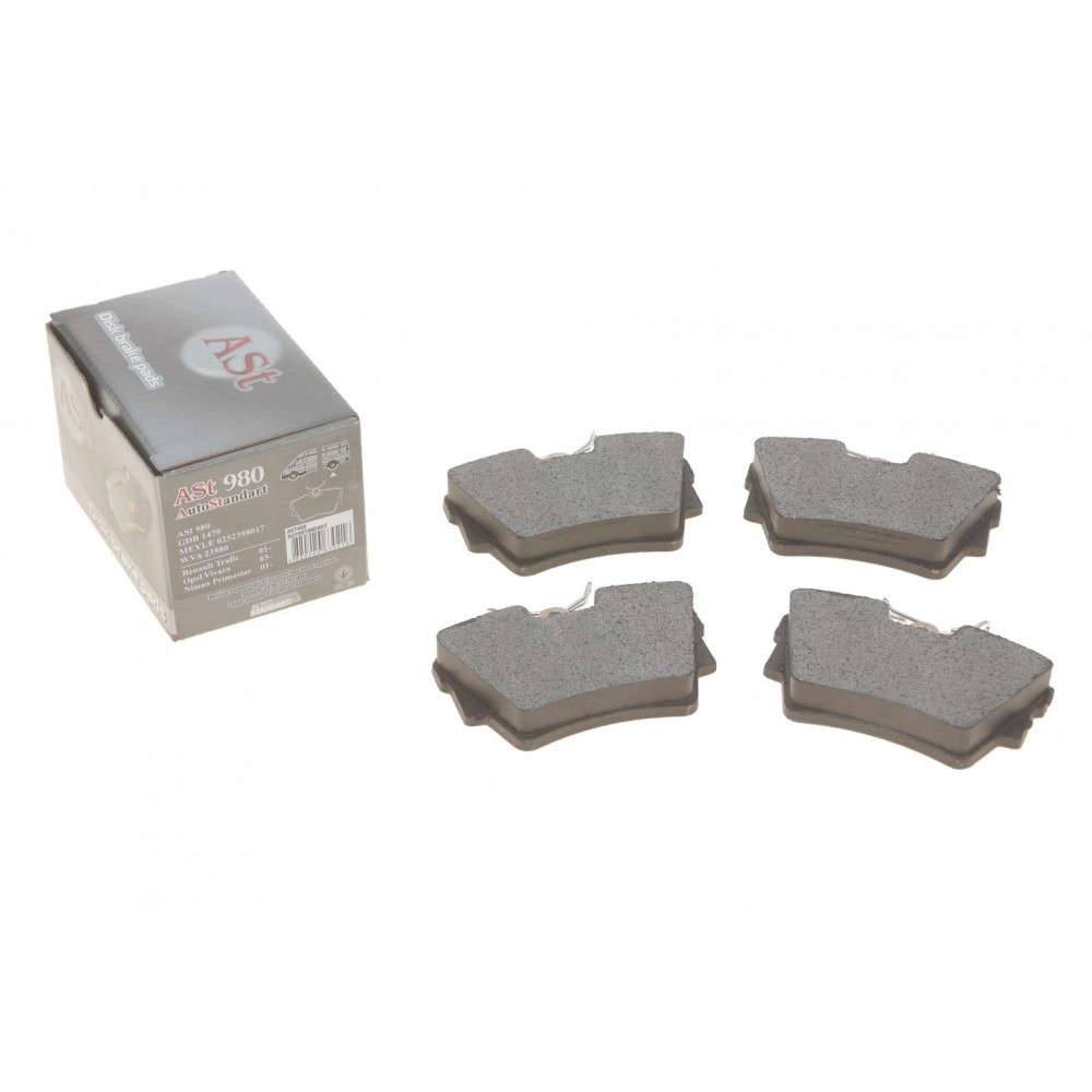 Колодки гальмівні (задні) Renault Trafic/Opel Vivaro 01-