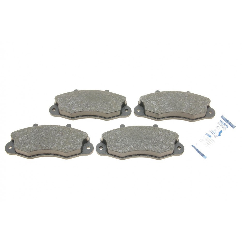 140896 ICER Комплект гальмівних колодок дисковий гальм