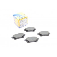 22-1112-0 METELLI Комплект гальмівних колодок дисковий гальм