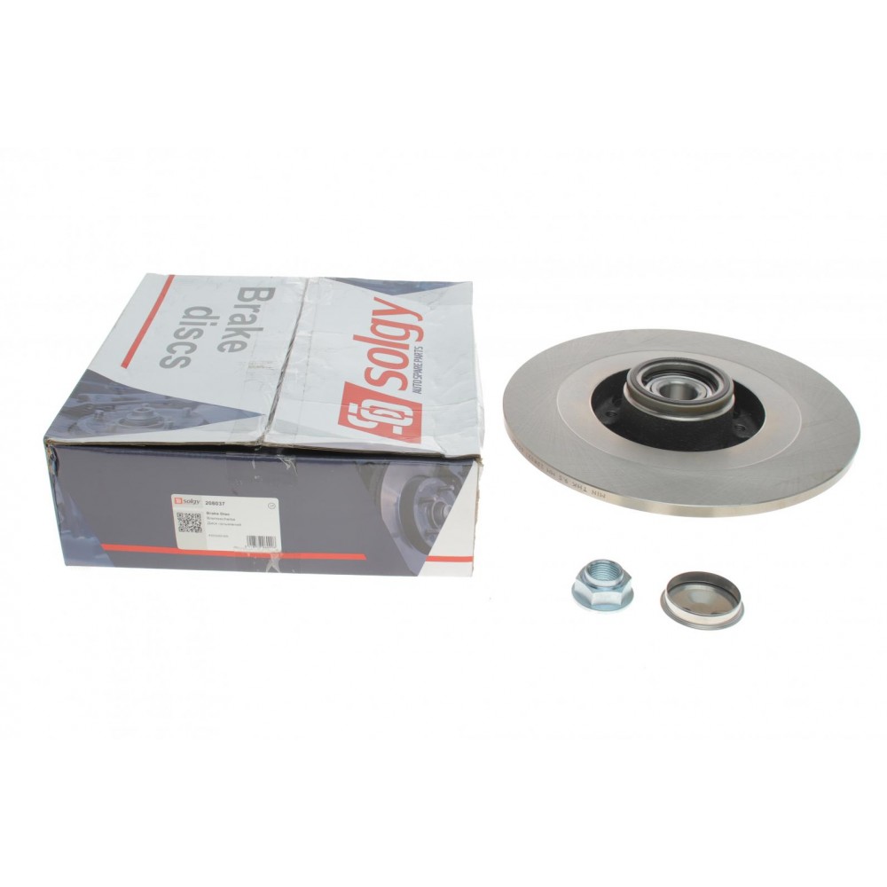 Диск гальмівний (задній) Renault Scenic III 2.0dCi 09- (290х11) (+ABS) (з підшипником)