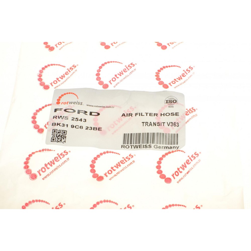 Патрубок фільтра повітряного Ford Transit V363 2.2TDCi 13-18 (короткий)