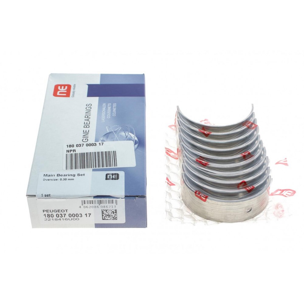 Вкладиші корінні Citroen Berlingo DW8 1.9D (+0.30) = 6037023000
