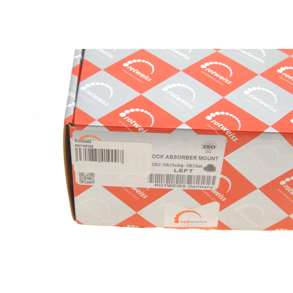 Подушка амортизатора (переднього) Fiat Doblo Cargo 01- (L)