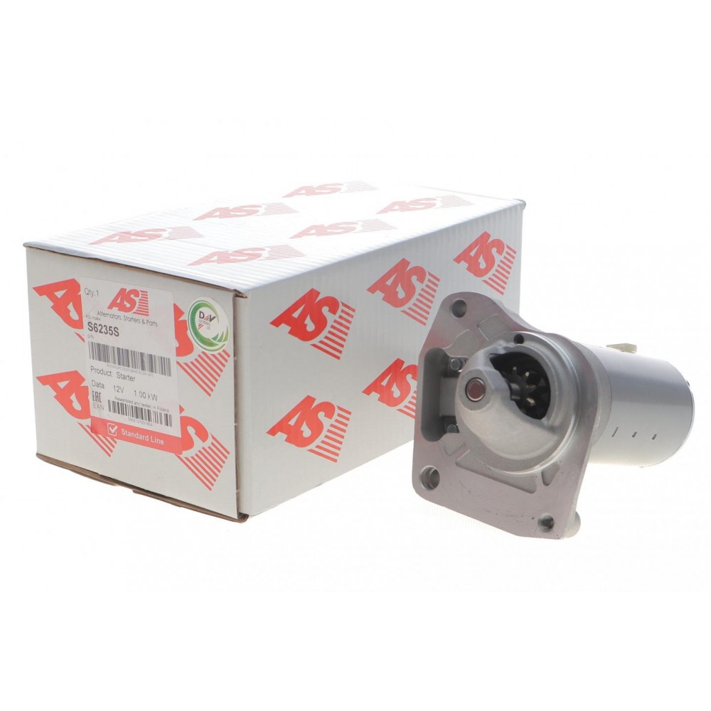 Стартер Citroen C3/C4/Peugeot 108/2008/208/301 1.0/1.2 VTI 12- (12V/1kw) (z=10)