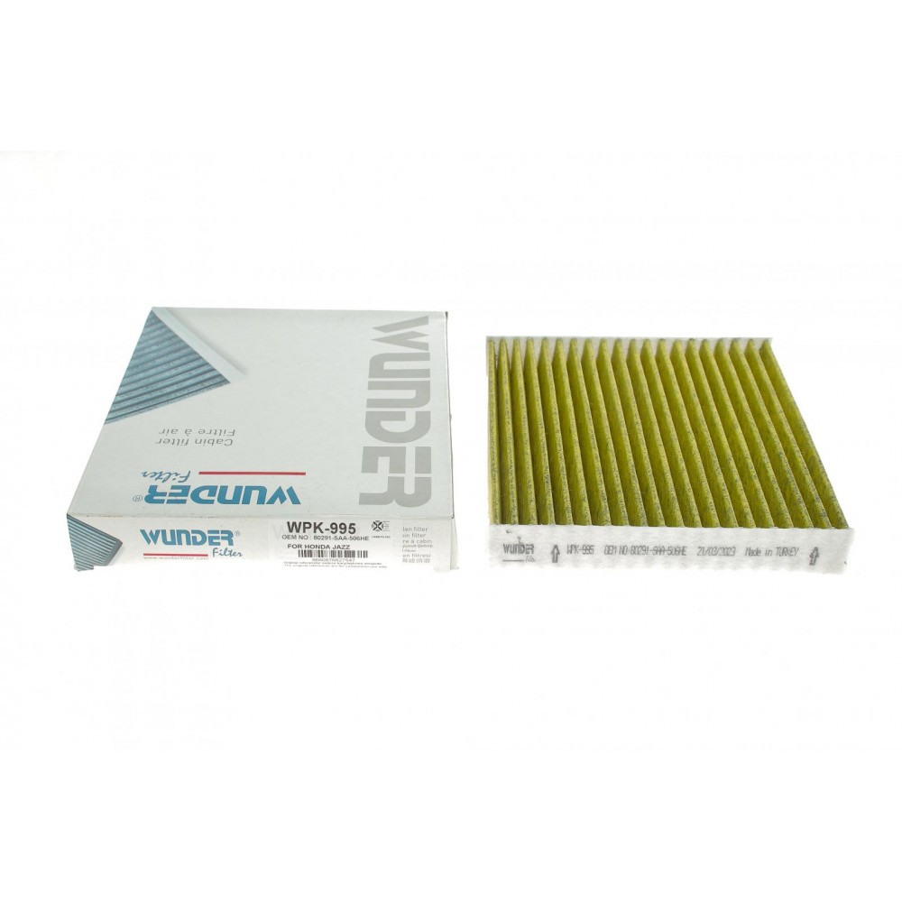 Фільтр салону Suzuki Swift 05- (вугільний)