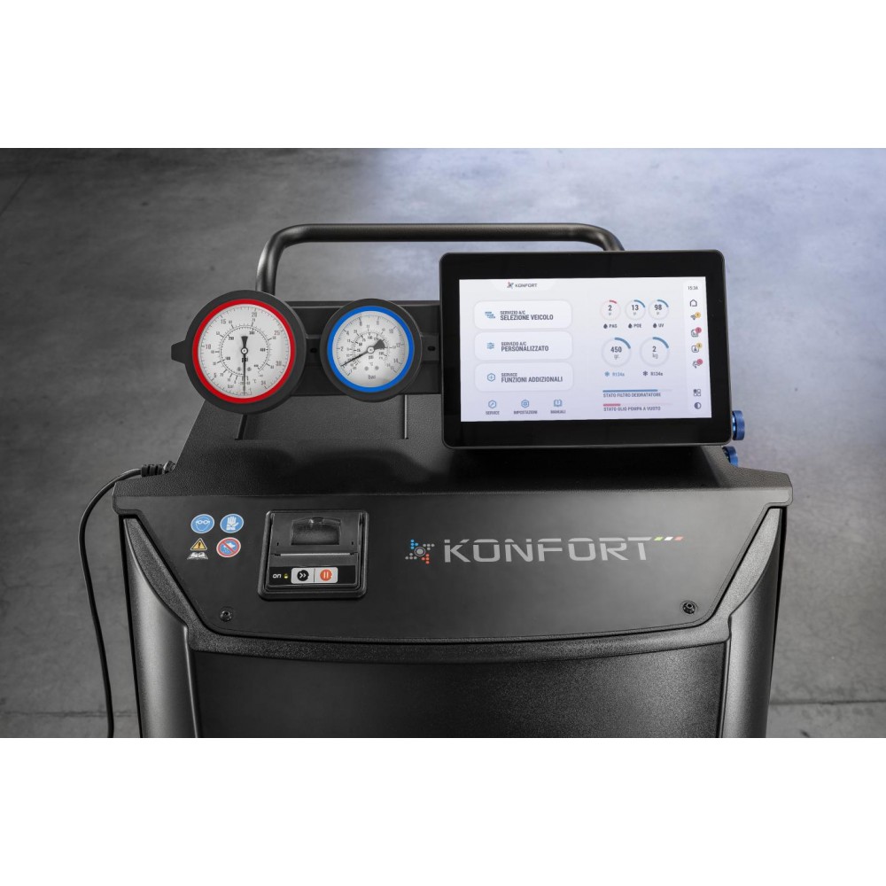 Пристрій автоматичного обслуговування кондиціонерів KONFORT 780 TOUCH BI-GAS R134a і R1234yf