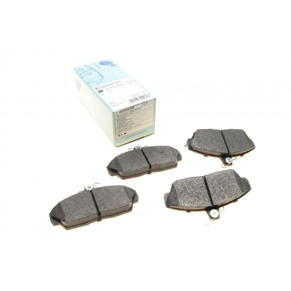 ADH24260 BLUE PRINT Комплект гальмівних колодок дисковий гальм