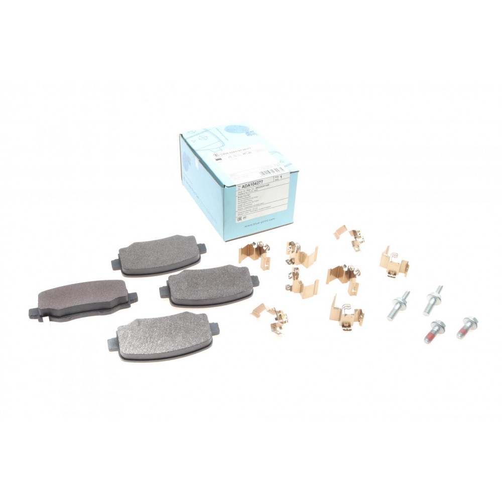 ADA104277 BLUE PRINT Комплект гальмівних колодок дисковий гальм