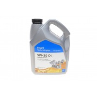 Олива моторне синтетичне DELPHI PRESTIGE SUPER PLUS C4 5W-30, 5л