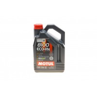 Олива моторне 100% синтетичне MOTUL 8100 Eco-lite 5W-30, 4л (839554) (108213)