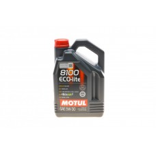 Олива моторне 100% синтетичне MOTUL 8100 Eco-lite 5W-30, 4л (839554) (108213)