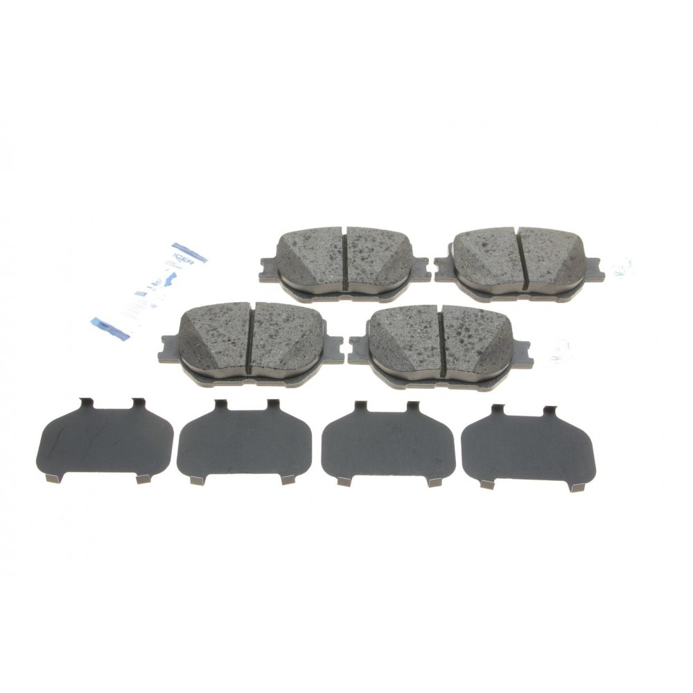 182200 ICER Комплект гальмівних колодок дисковий гальм