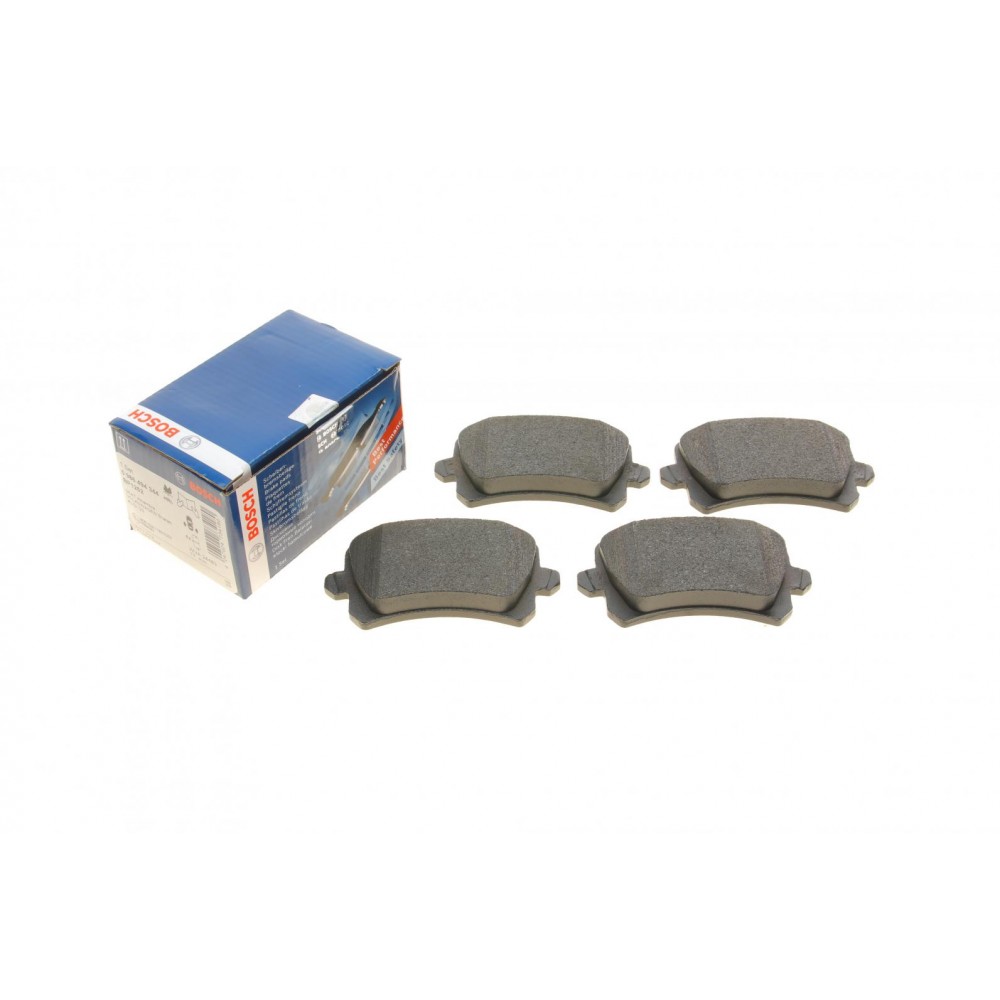0 986 494 344 BOSCH Комплект гальмівних колодок дисковий гальм
