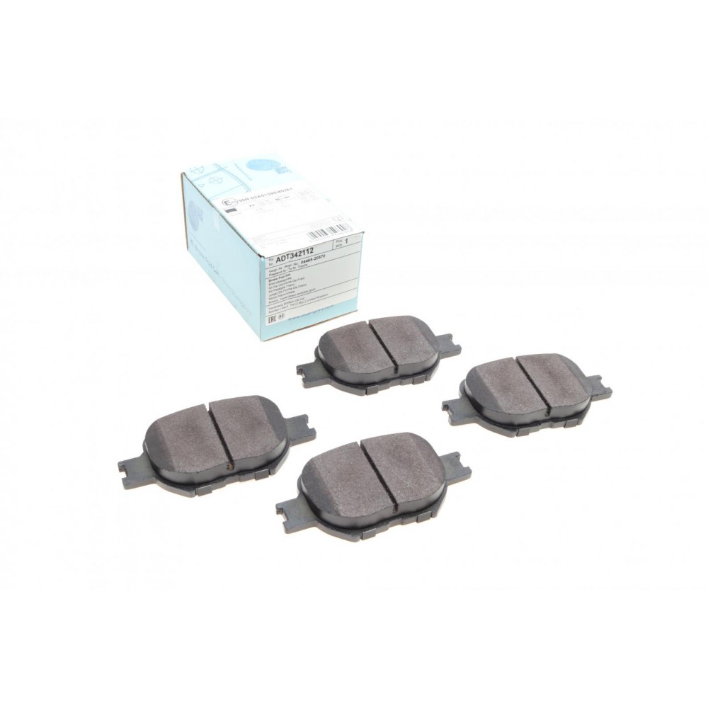 ADT342112 BLUE PRINT Комплект гальмівних колодок дисковий гальм