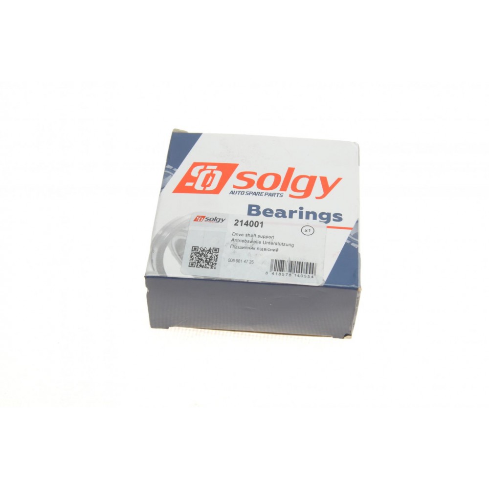 Підшипник підвісний півосі MB Vito (W638) 96-03