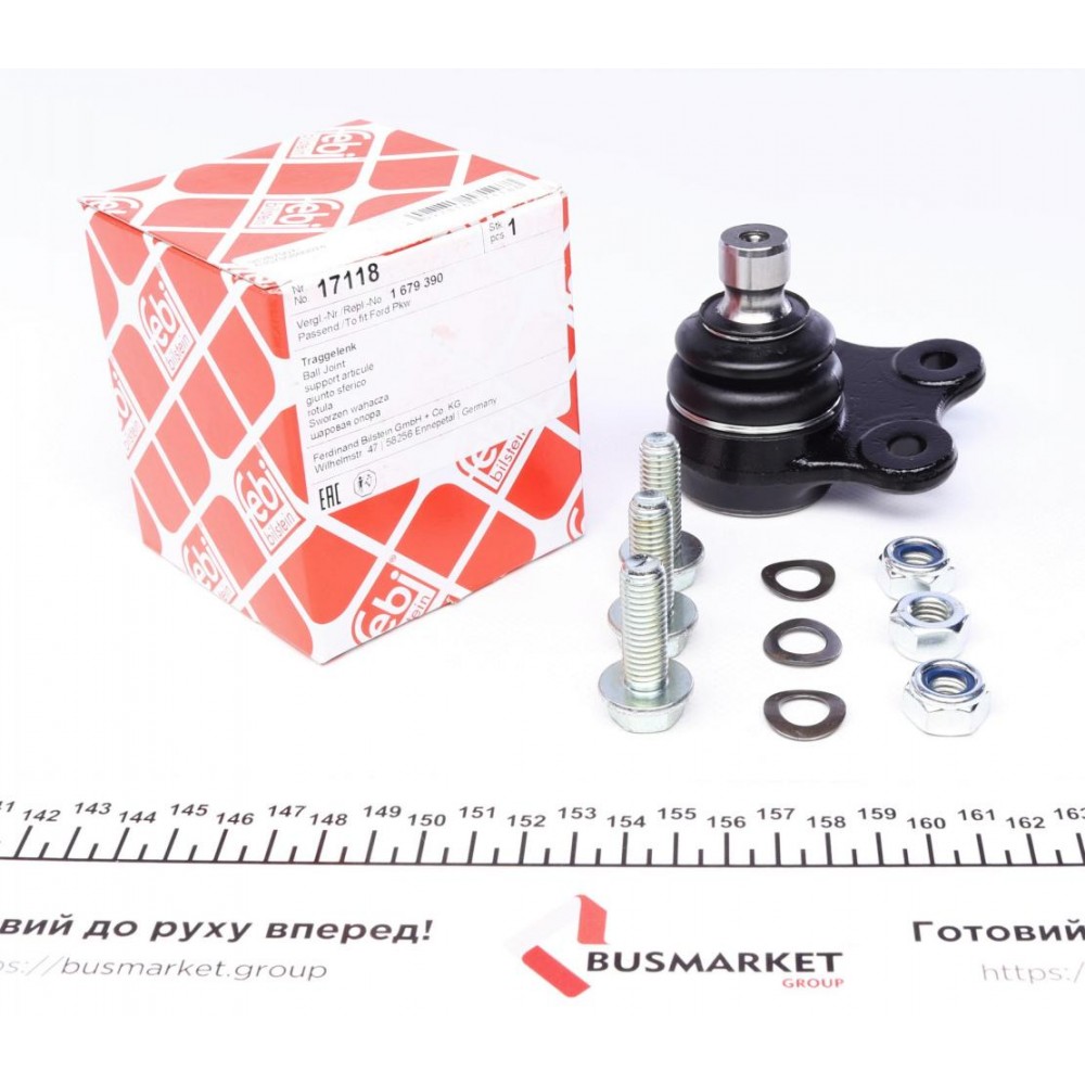 17118 FEBI BILSTEIN Шарнір незалежної підвіски поворотного важеля