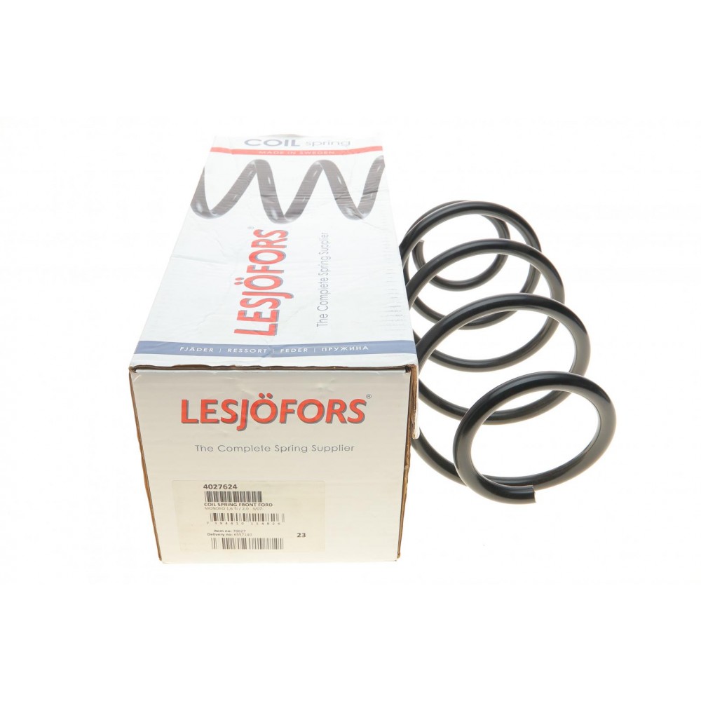 4027624 LESJÖFORS Пружина ходової частини