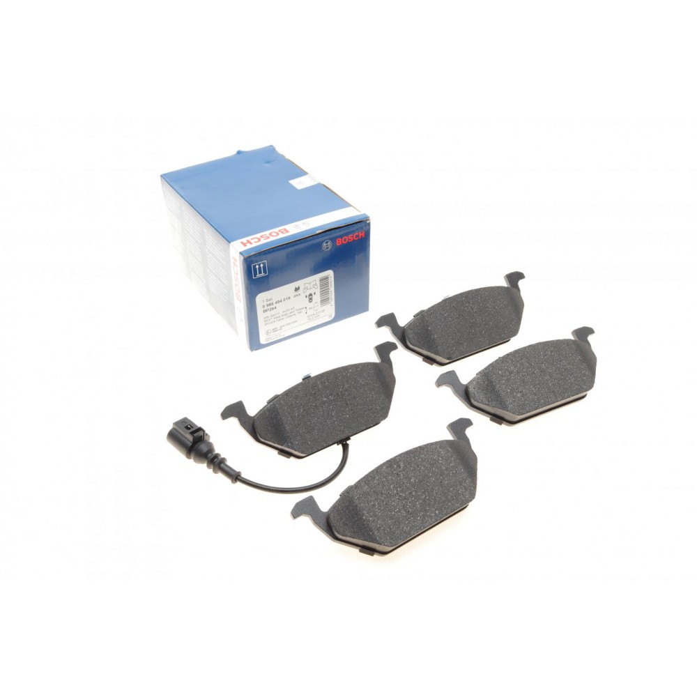 0 986 494 019 BOSCH Комплект гальмівних колодок дисковий гальм