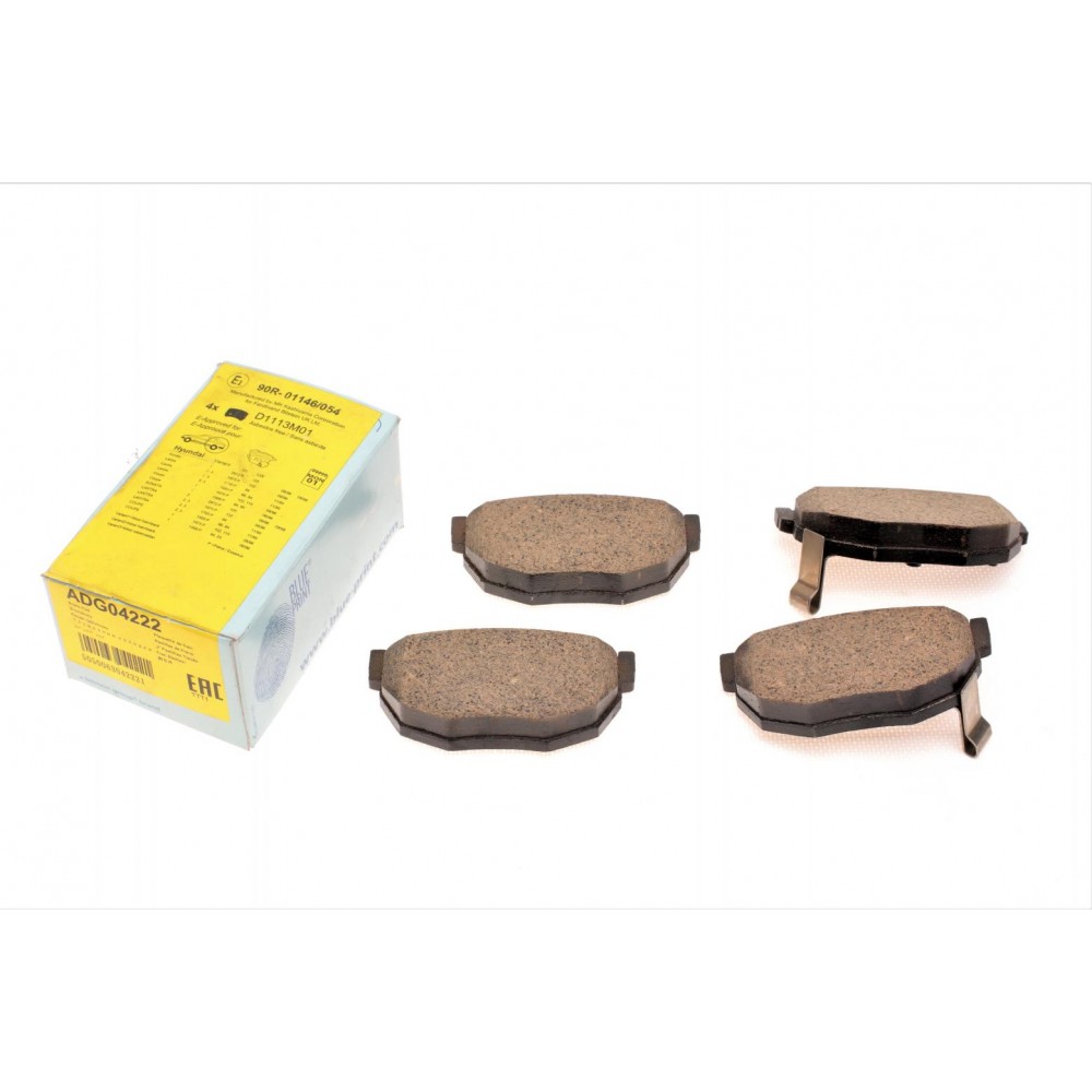 ADG04222 BLUE PRINT Комплект гальмівних колодок дисковий гальм