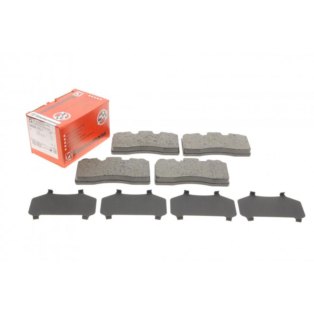 24098.170.1 ZIMMERMANN КомплеК т гальмівних колодок, дискове гальмо