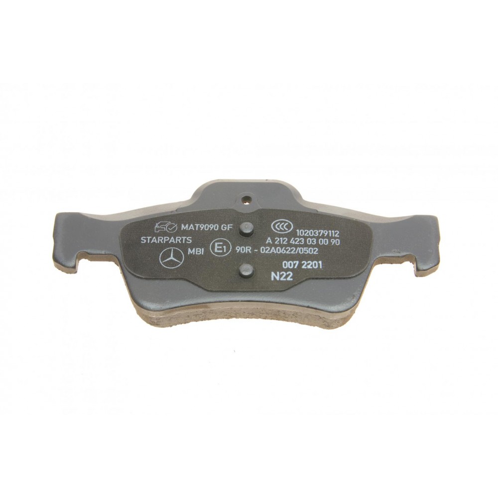 Колодки гальмівні (задні) MB E-class W211 02-08