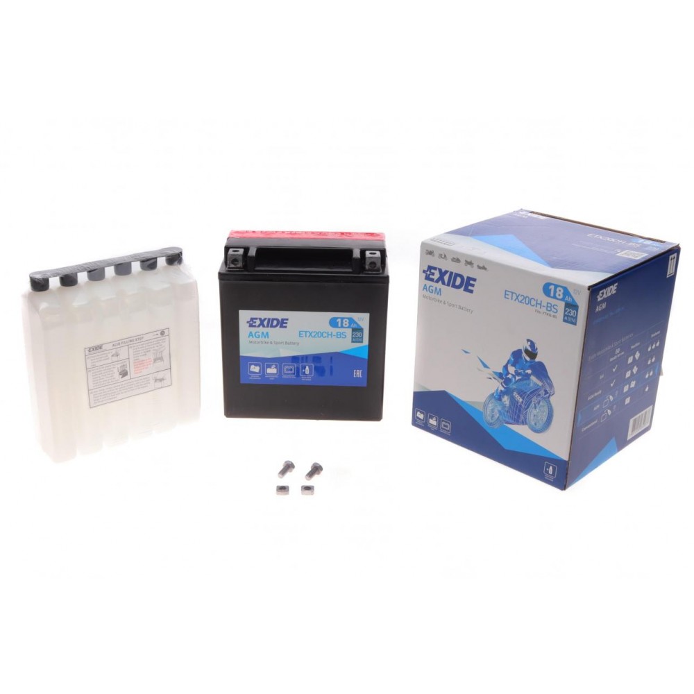ETX20CH-BS EXIDE Стартерна акумуляторна батарея