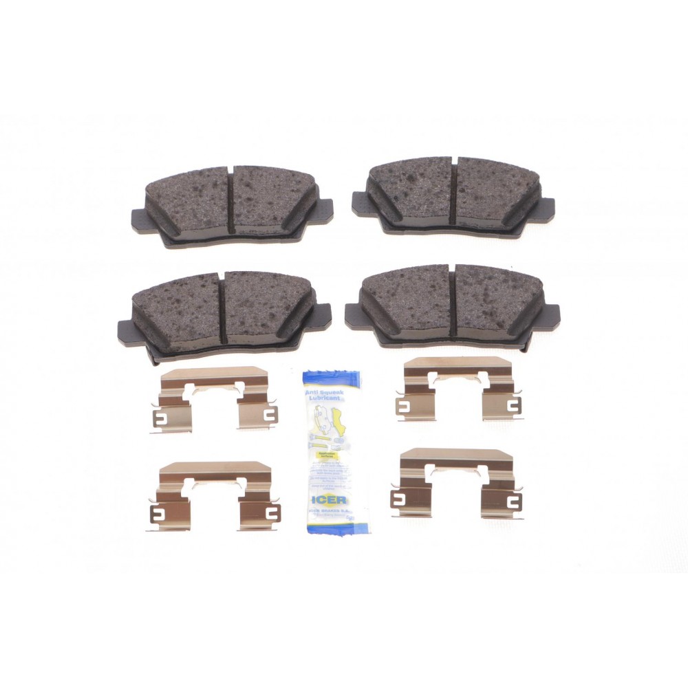 182375 ICER Комплект гальмівних колодок дисковий гальм