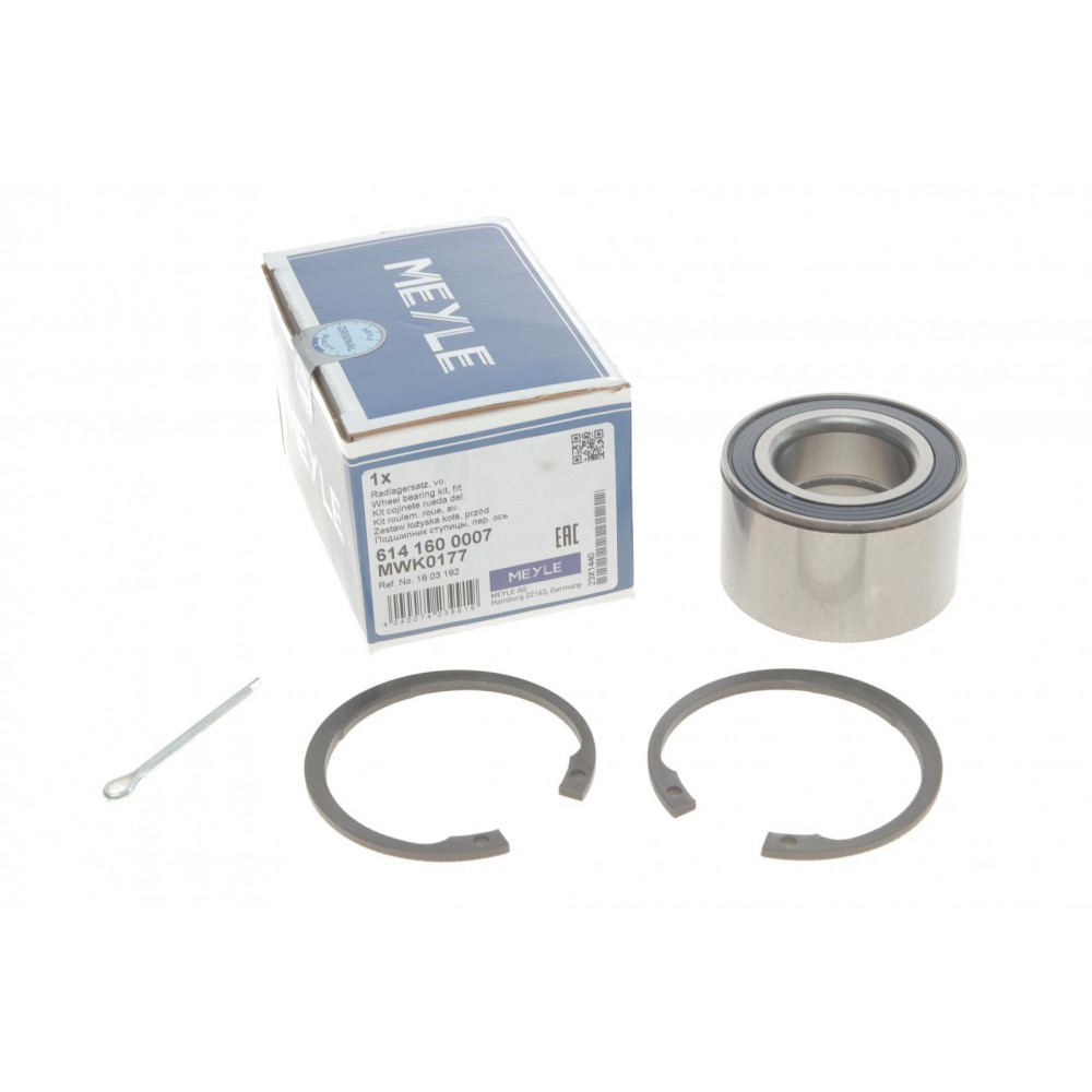 614 160 0007 MEYLE Комплект підшипника ступиці колеса