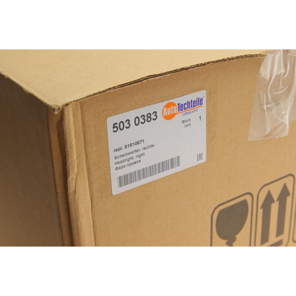 Фара (R) Fiat Doblo 10-14