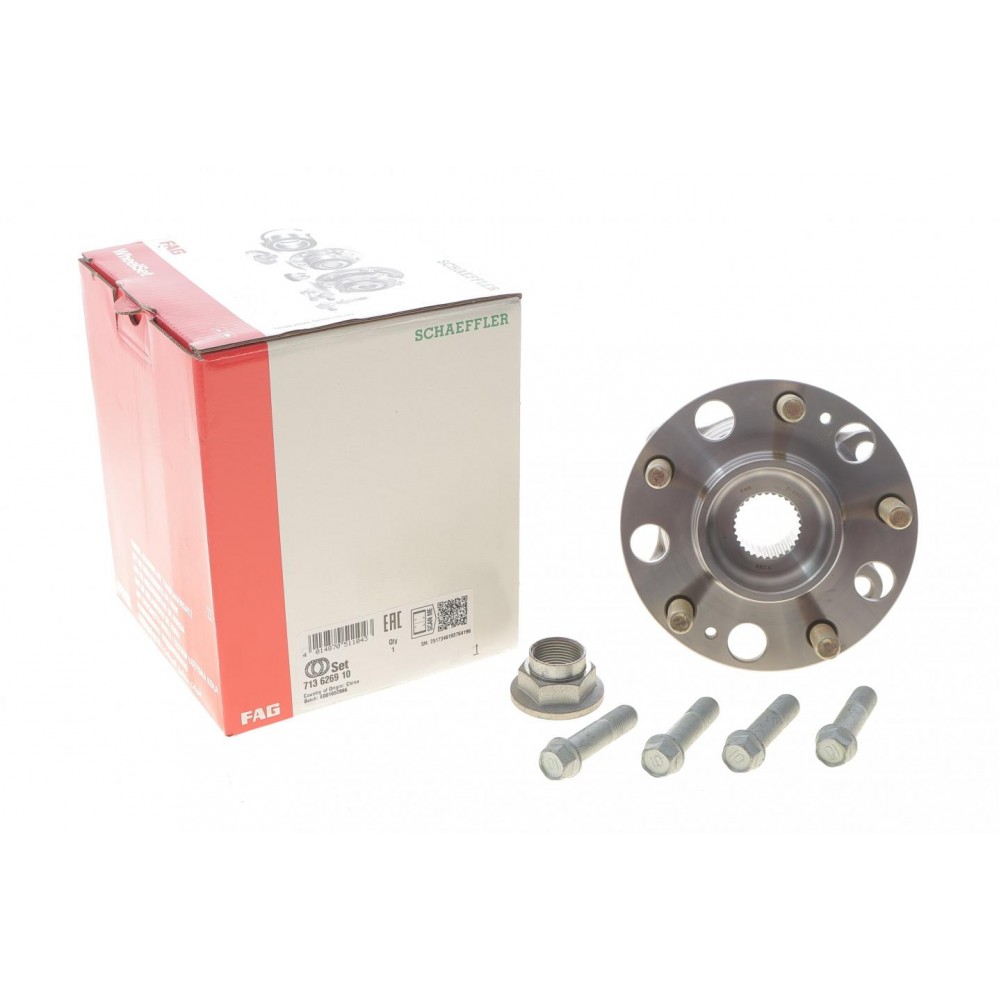 713626910 FAG Комплект підшипника ступиці колеса