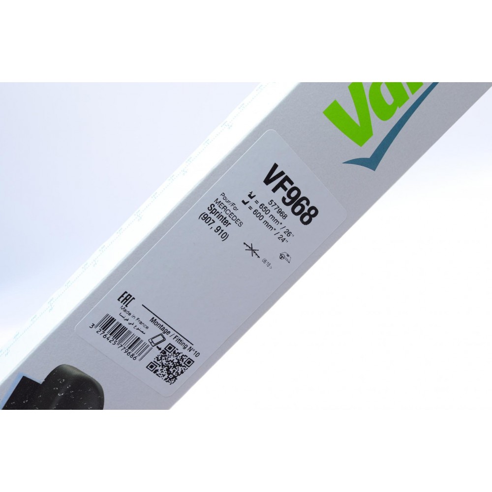 Щітки склоочисника (650/600 мм) MB Sprinter (W907/W910) 18- (silencio)