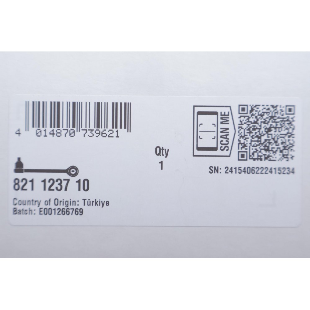 Важіль підвіски (передній/знизу/спереду) (L) Mitsubishi Mirage 1.0/1.2 12-