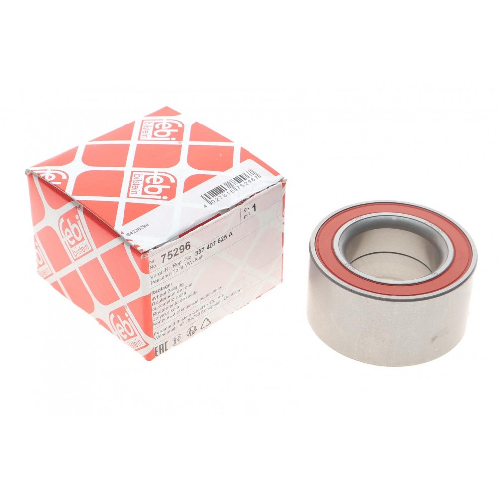 Підшипник маточини (передньої) VW Caddy II -04 (40x72x37) (к-кт)