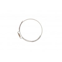 Хомут затискний Ø29,9-33,1x7 мм