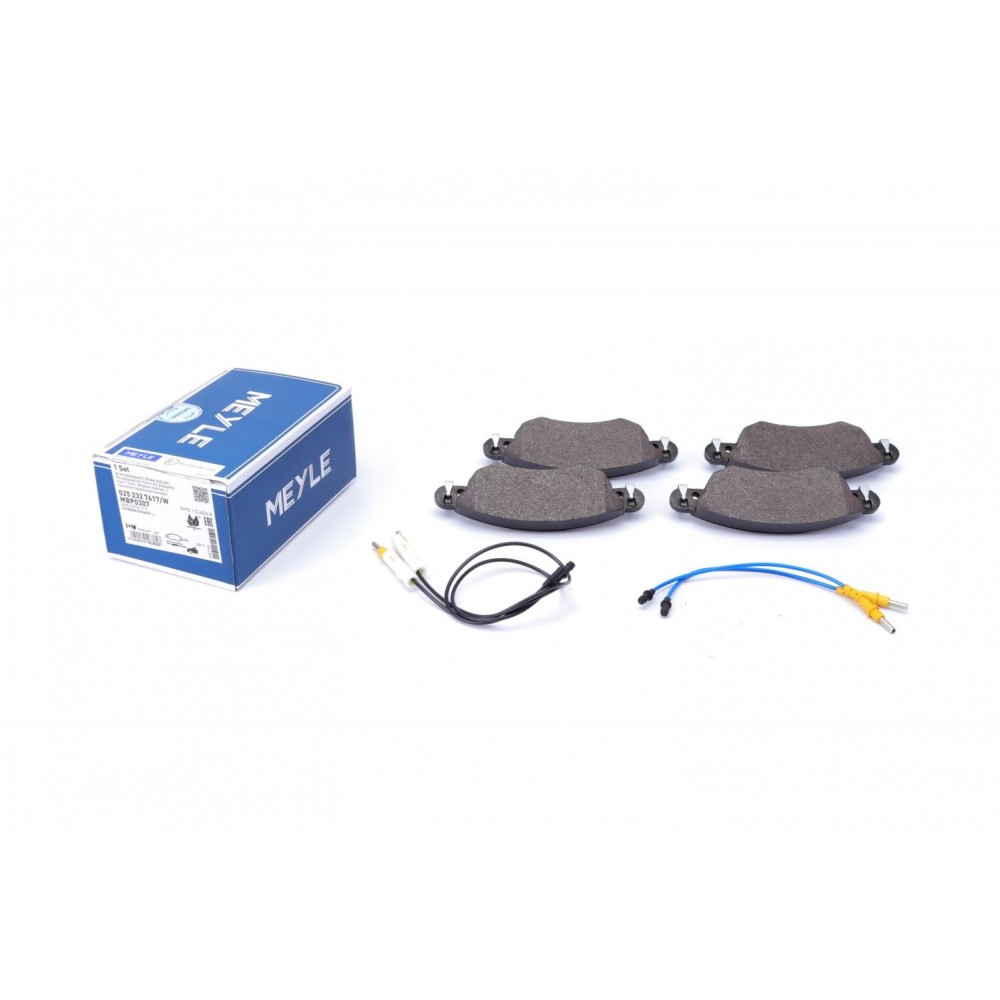 025 232 7617/W MEYLE Комплект гальмівних колодок дисковий гальм