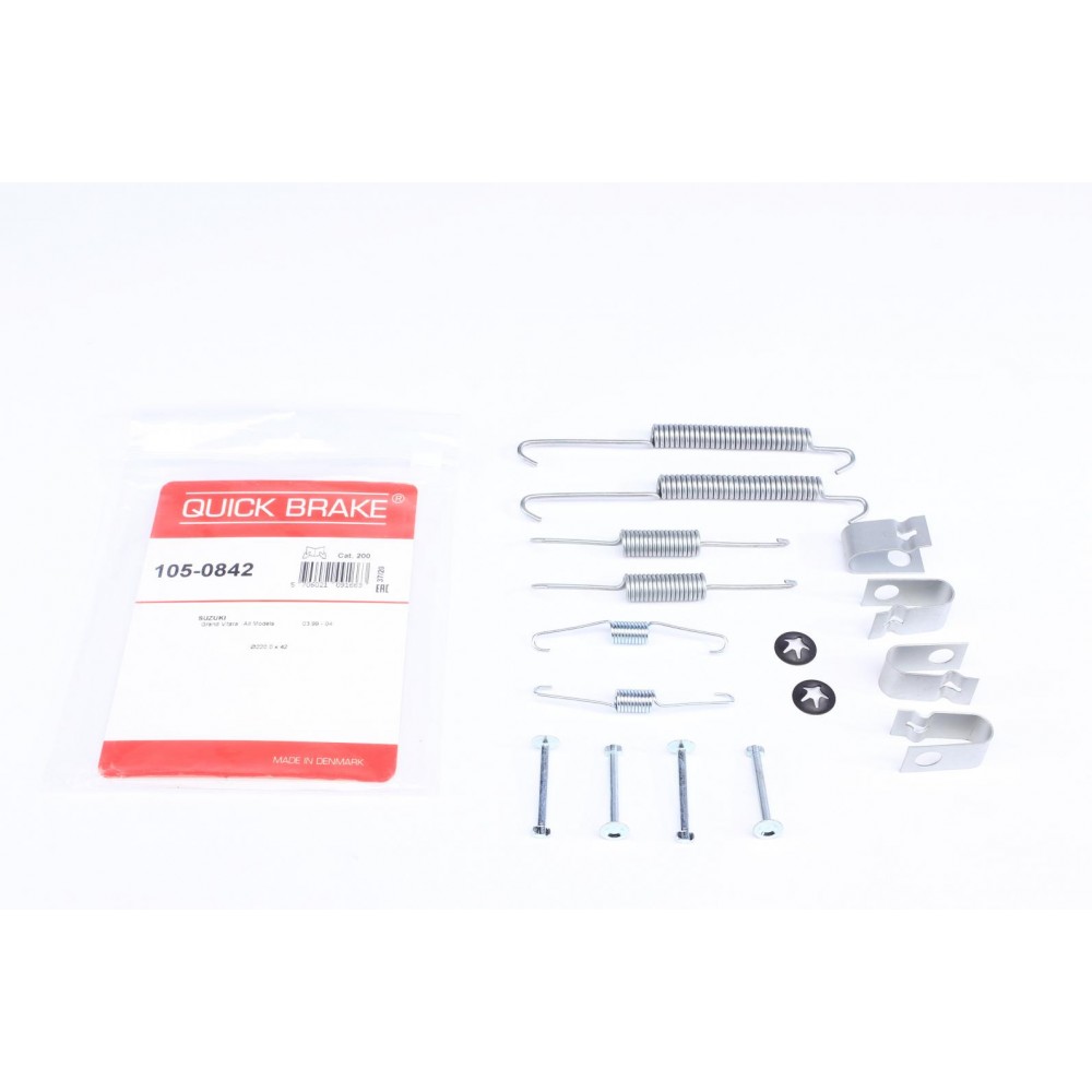 105-0842 QUICK BRAKE Комплектуючі гальмівна колодка