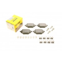2619501 TEXTAR Комплект гальмівних колодок дисковий гальм