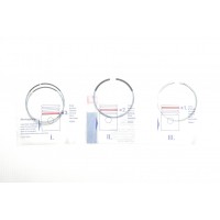 Кільця поршневі VW Golf 1.4/Jetta 1.4TSI 06- (76.50mm/STD) (1.2-1.5-2)