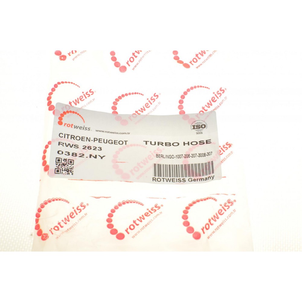 Патрубок інтеркулера Citroen Berlingo 1.6HDI 05-11