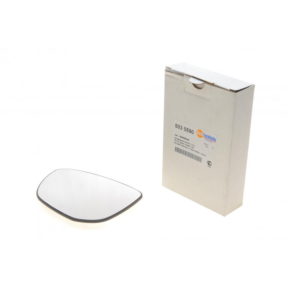 Скло дзеркала (з підігрівом) Citroen C4-Cactus/Peugeot 301 12- (L)